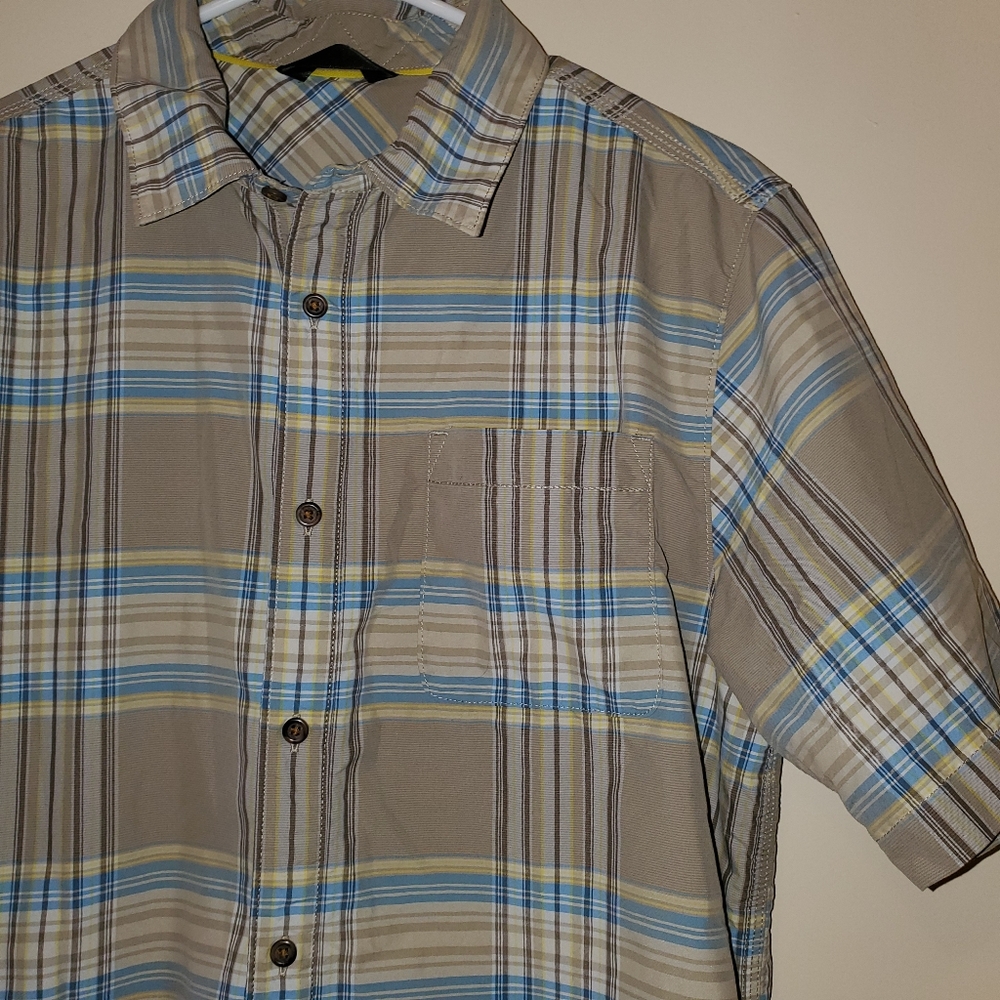 The North Face • plaid button-down